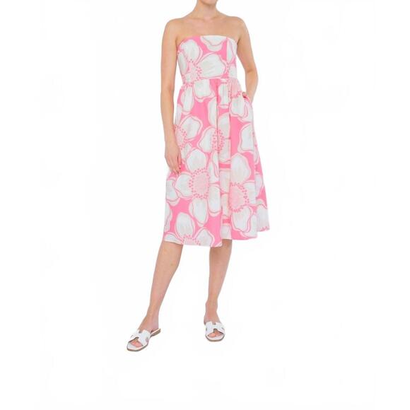 NEW FLORA BEA sia dress in bubbly pink